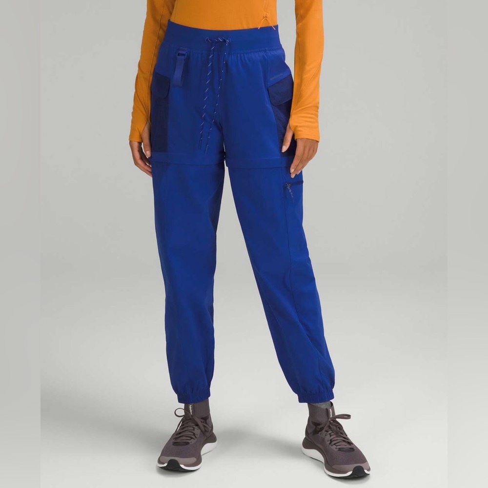 Lululemon Convertible High Rise Hiking Jogger in Psychic (8)